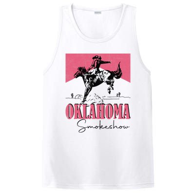 Oklahoma Smokeshow Western Oklahoma Smokeshow Cowboy Rodeo PosiCharge Competitor Tank