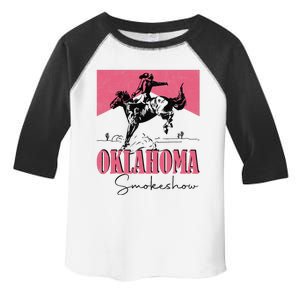 Oklahoma Smokeshow Western Oklahoma Smokeshow Cowboy Rodeo Toddler Fine Jersey T-Shirt