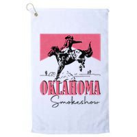 Oklahoma Smokeshow Western Oklahoma Smokeshow Cowboy Rodeo Golf Towel