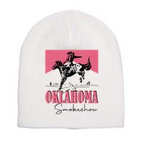 Oklahoma Smokeshow Western Oklahoma Smokeshow Cowboy Rodeo Short Acrylic Beanie