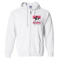 Oklahoma Smokeshow Western Oklahoma Smokeshow Cowboy Rodeo Full Zip Hoodie