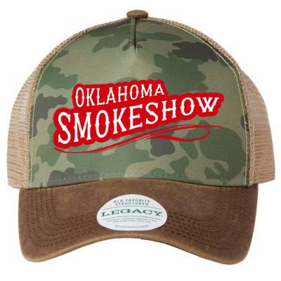 Oklahoma Smokeshow Western Country Music Cow Legacy Tie Dye Trucker Hat