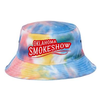 Oklahoma Smokeshow Western Country Music Cow Tie Dye Newport Bucket Hat