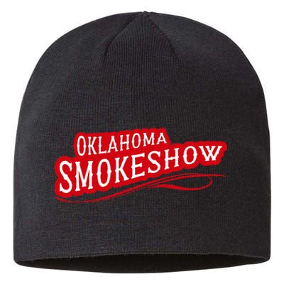 Oklahoma Smokeshow Western Country Music Cow Sustainable Beanie