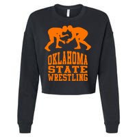 Oklahoma State Wrestling Cropped Pullover Crew