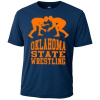 Oklahoma State Wrestling Cooling Performance Crew T-Shirt