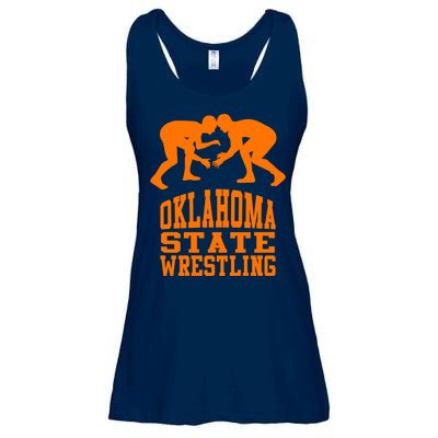 Oklahoma State Wrestling Ladies Essential Flowy Tank