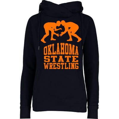 Oklahoma State Wrestling Womens Funnel Neck Pullover Hood