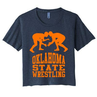 Oklahoma State Wrestling Crop Top