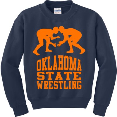 Oklahoma State Wrestling Kids Sweatshirt