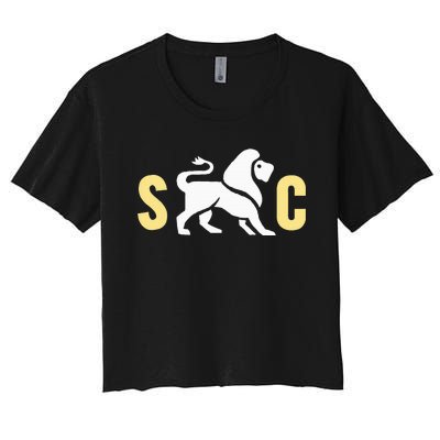 Orlando Soccer With Lion Sc Women's Crop Top Tee