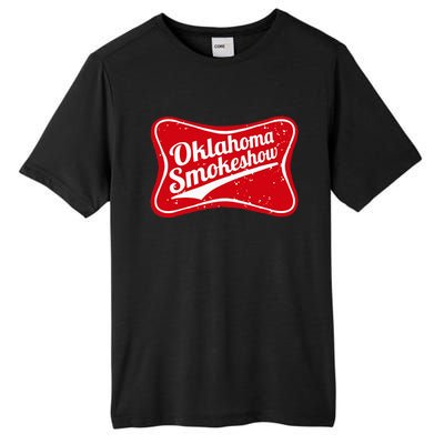 Oklahoma Smokeshow Western Country Music Cowboy Tall Fusion ChromaSoft Performance T-Shirt