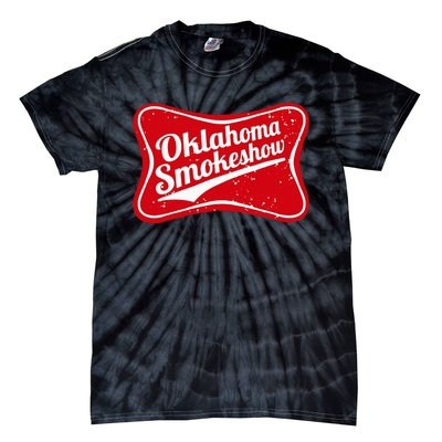 Oklahoma Smokeshow Western Country Music Cowboy Tie-Dye T-Shirt