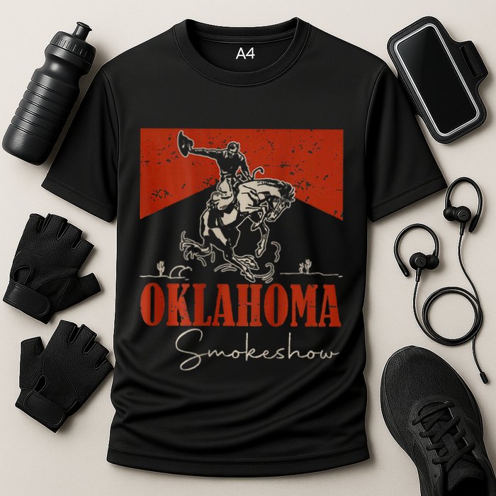 Oklahoma Smokeshow Western Rodeo Performance Shirt