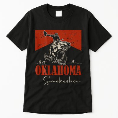Oklahoma Smokeshow Western Rodeo Tall T-Shirt