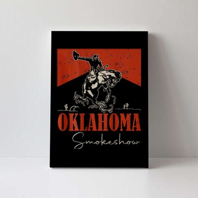 Oklahoma Smokeshow Western Rodeo Canvas