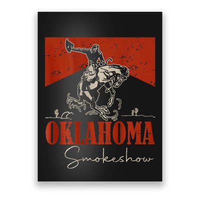 Oklahoma Smokeshow Western Rodeo Poster