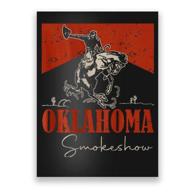 Oklahoma Smokeshow Western Rodeo Poster