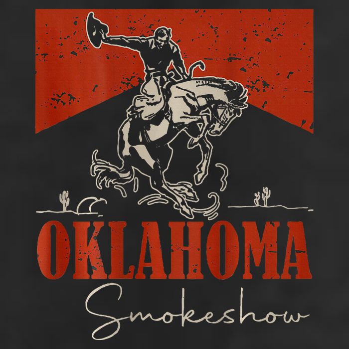 Oklahoma Smokeshow Western Rodeo 25L Jumbo Tote