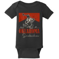Oklahoma Smokeshow Western Rodeo Baby Bodysuit
