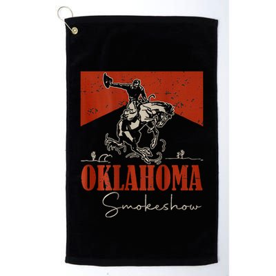 Oklahoma Smokeshow Western Rodeo Golf Towel