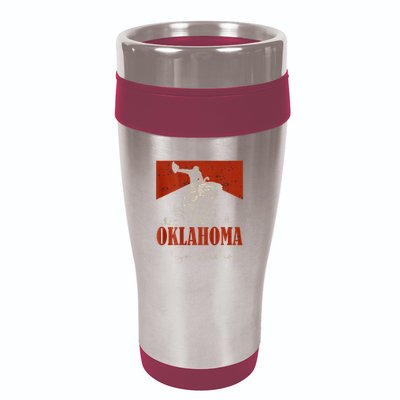 Oklahoma Smokeshow Western Rodeo 16oz Travel Tumbler