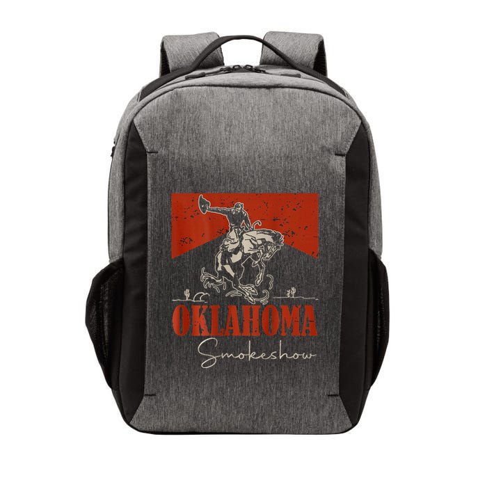 Oklahoma Smokeshow Western Rodeo Vector Backpack