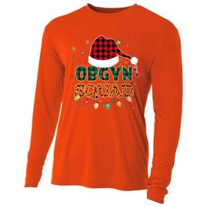 Obgyn Squad Xmas Santa Ob Gyn Nurse Matching Meaningful Gift Cooling Performance Long Sleeve Crew