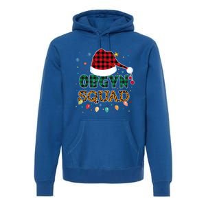 Obgyn Squad Xmas Santa Ob Gyn Nurse Matching Meaningful Gift Premium Hoodie