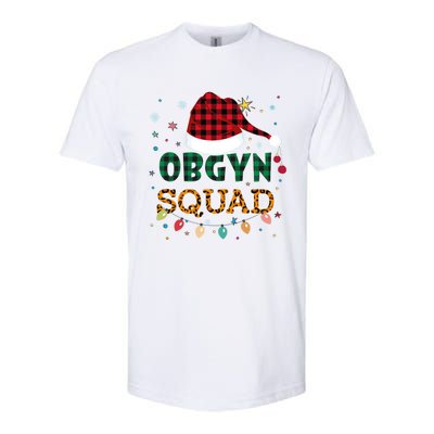 Obgyn Squad Xmas Santa Ob Gyn Nurse Matching Meaningful Gift Softstyle CVC T-Shirt