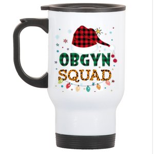 Obgyn Squad Xmas Santa Ob Gyn Nurse Matching Meaningful Gift Stainless Steel Travel Mug