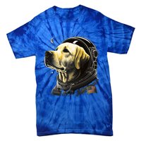 Outer Space Yellow Galaxy Astronaut Labrador Retriever Cute Gift Tie-Dye T-Shirt