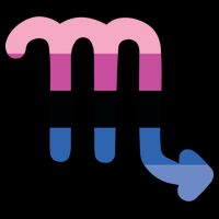 Omnisexual Scorpio Zodiac Sign Omnisexual Pride Flag Cool Gift Impact Tech Backpack