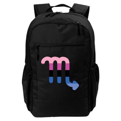 Omnisexual Scorpio Zodiac Sign Omnisexual Pride Flag Cool Gift Backpack