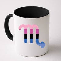 Omnisexual Scorpio Zodiac Sign Omnisexual Pride Flag Cool Gift Mug