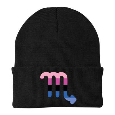 Omnisexual Scorpio Zodiac Sign Omnisexual Pride Flag Cool Gift Beanie