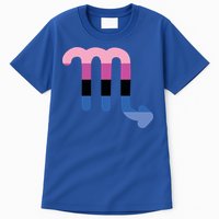Omnisexual Scorpio Zodiac Sign Omnisexual Pride Flag Cool Gift Tall T-Shirt
