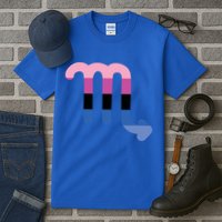 Omnisexual Scorpio Zodiac Sign Omnisexual Pride Flag Cool Gift Tall T-Shirt