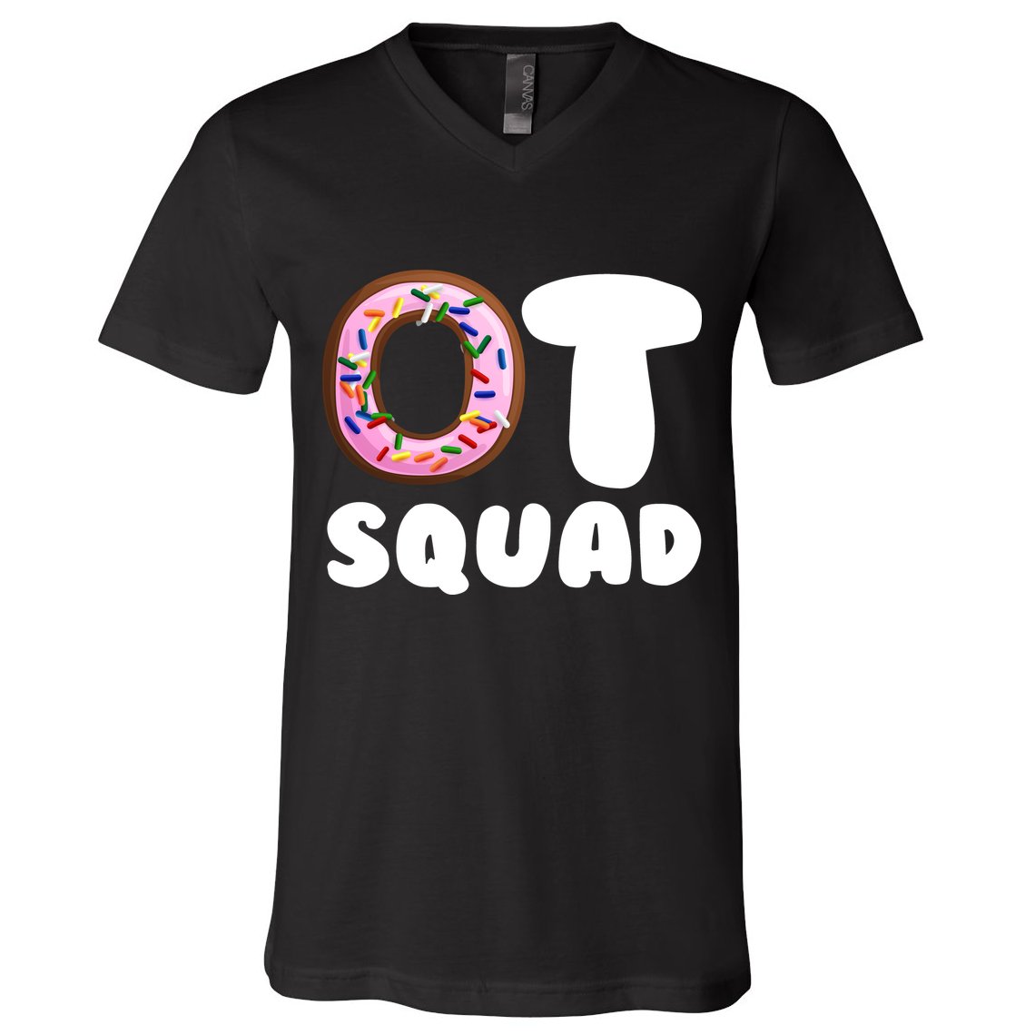 OT Squad Occupational Therapy V-Neck T-Shirt