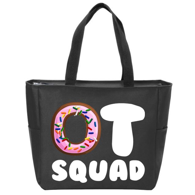 OT Squad Occupational Therapy Zip Tote Bag