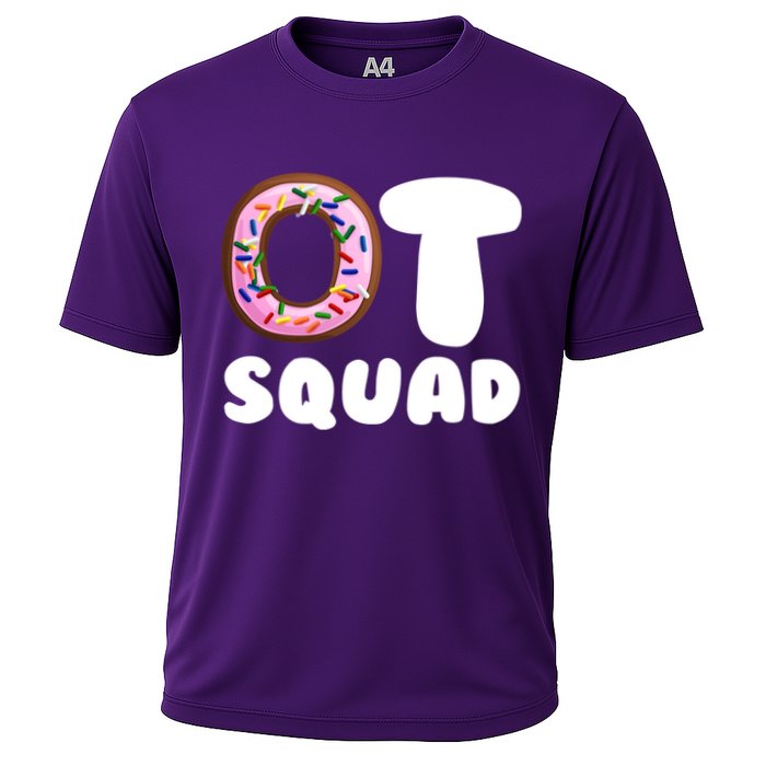 OT Squad Occupational Therapy Cooling Performance Crew T-Shirt