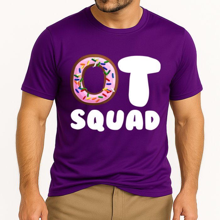 OT Squad Occupational Therapy Cooling Performance Crew T-Shirt