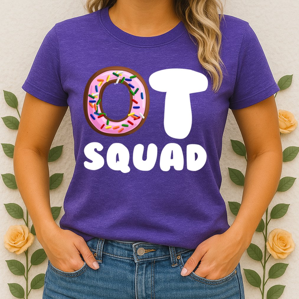 OT Squad Occupational Therapy Womens T-Shirt