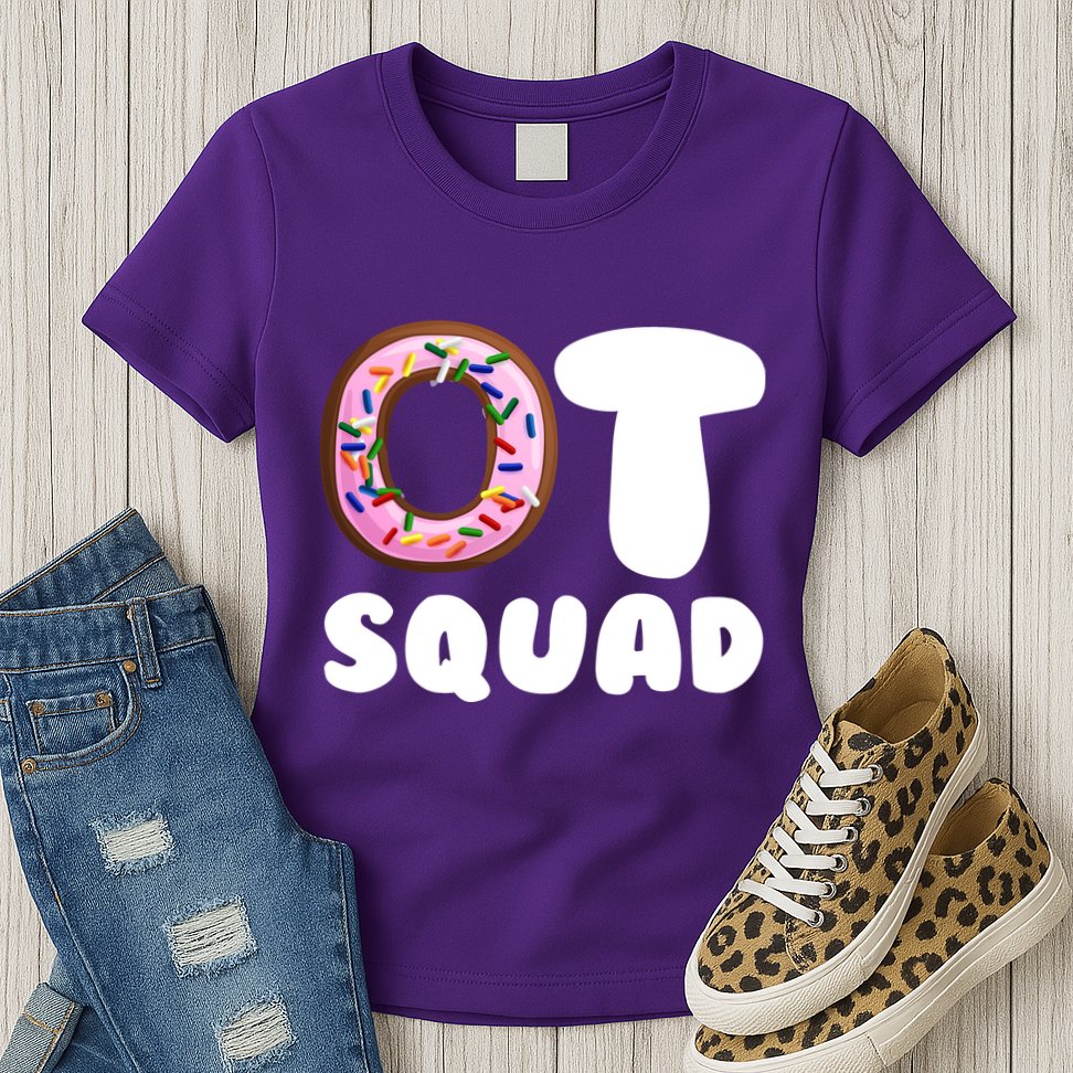 OT Squad Occupational Therapy Womens T-Shirt