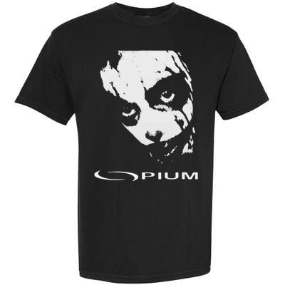 Opium Text 00pium Rage Music Rock Rap Hip Hop Trap Rockstars Garment-Dyed Heavyweight T-Shirt