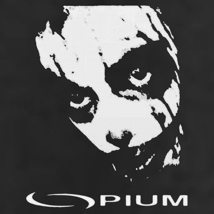 Opium Text 00pium Rage Music Rock Rap Hip Hop Trap Rockstars 7 Panel Mesh Trucker Snapback Hat