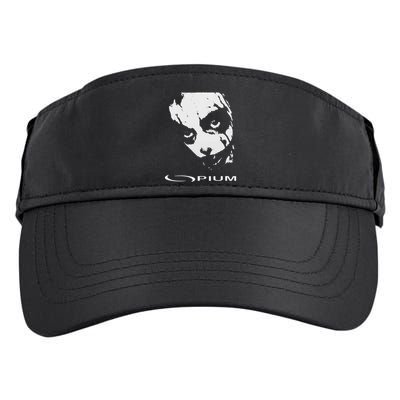 Opium Text 00pium Rage Music Rock Rap Hip Hop Trap Rockstars Adult Drive Performance Visor