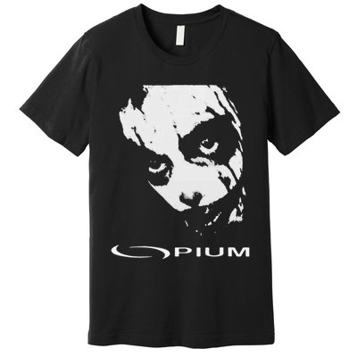 Opium Text 00pium Rage Music Rock Rap Hip Hop Trap Rockstars Premium T-Shirt