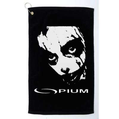 Opium Text 00pium Rage Music Rock Rap Hip Hop Trap Rockstars Golf Towel
