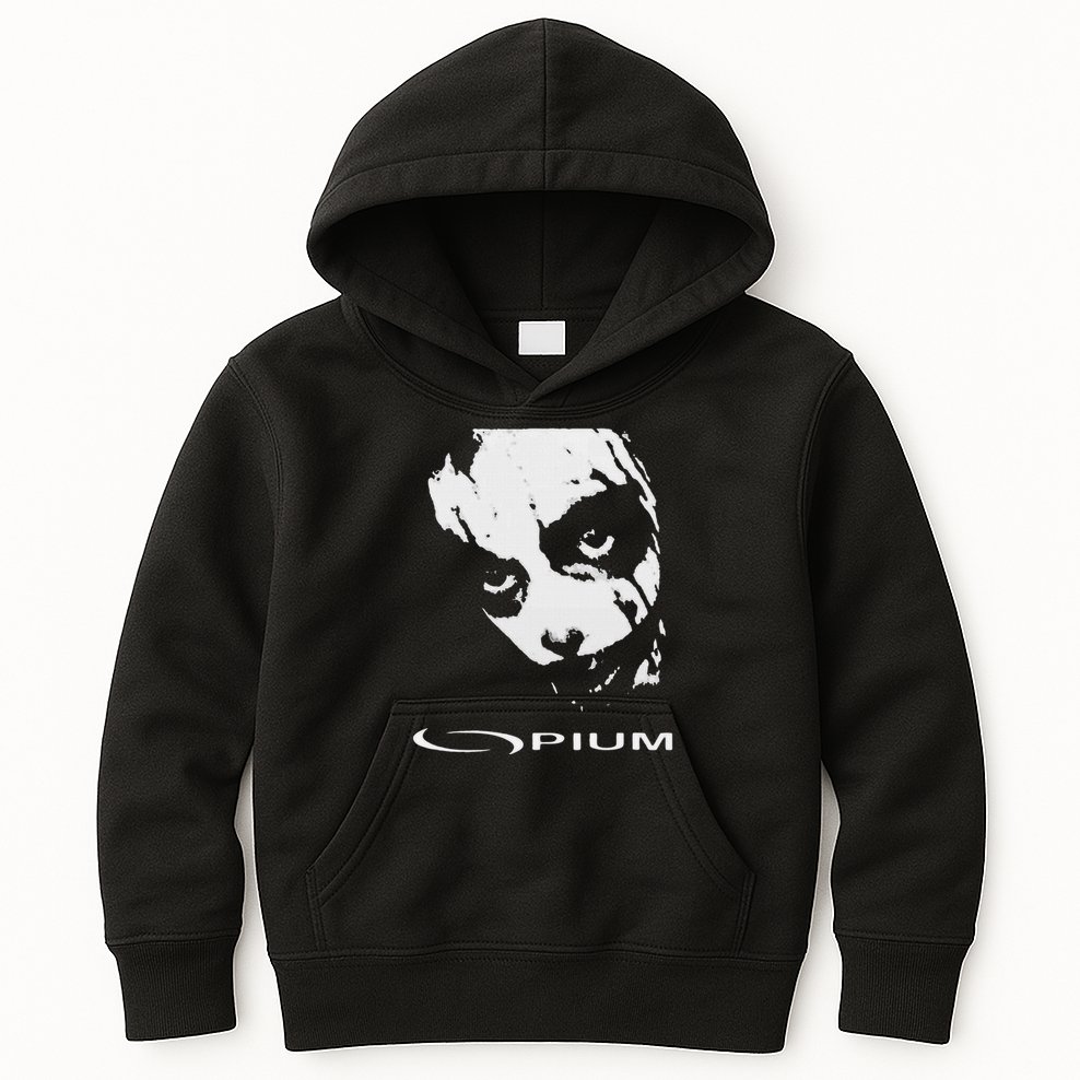 Opium Text 00pium Rage Music Rock Rap Hip Hop Trap Rockstars Kids Hoodie